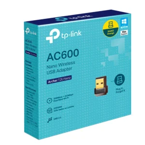ADAPTADOR INALAMBRICO NANO USB DOBLE BANDA AC600 ARCHER T2U NANO