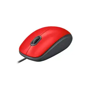 MOUSE LOGITECH M110 WIRED RED