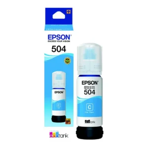 Tinta Epson T504 Cyan