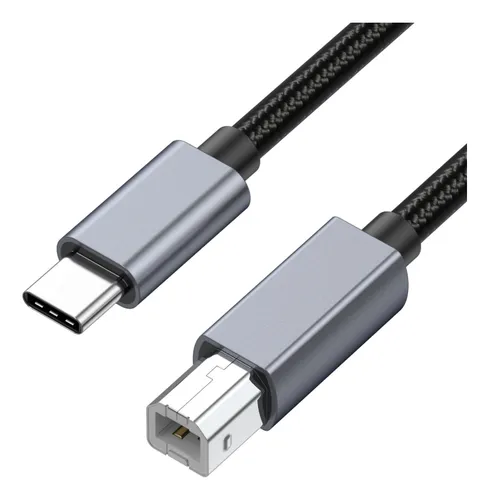 Cable Teclado Piano USB C Cable USB-C A USB-B