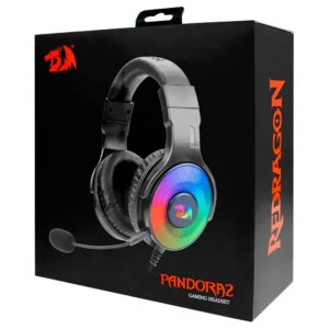 AUDÍFONOS REDRAGON PANDORA 2 H350 RGB BLACK