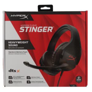HEADSET HYPER CLOUD STINGER CLOUD NEGRO