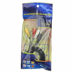 OFC AUDIO/VIDEOS-VHS HIGH GRADE CABLE 1.5