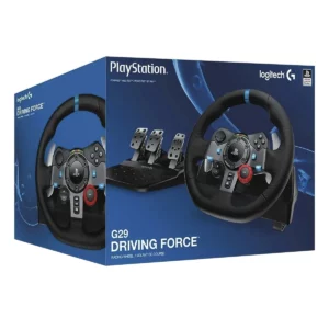 VOLANTE DRIVING LOGITECH G29 NEGRO PS3-PS4-PC SIMULACION INMERSIVA-PEDALES AJUSTABLES